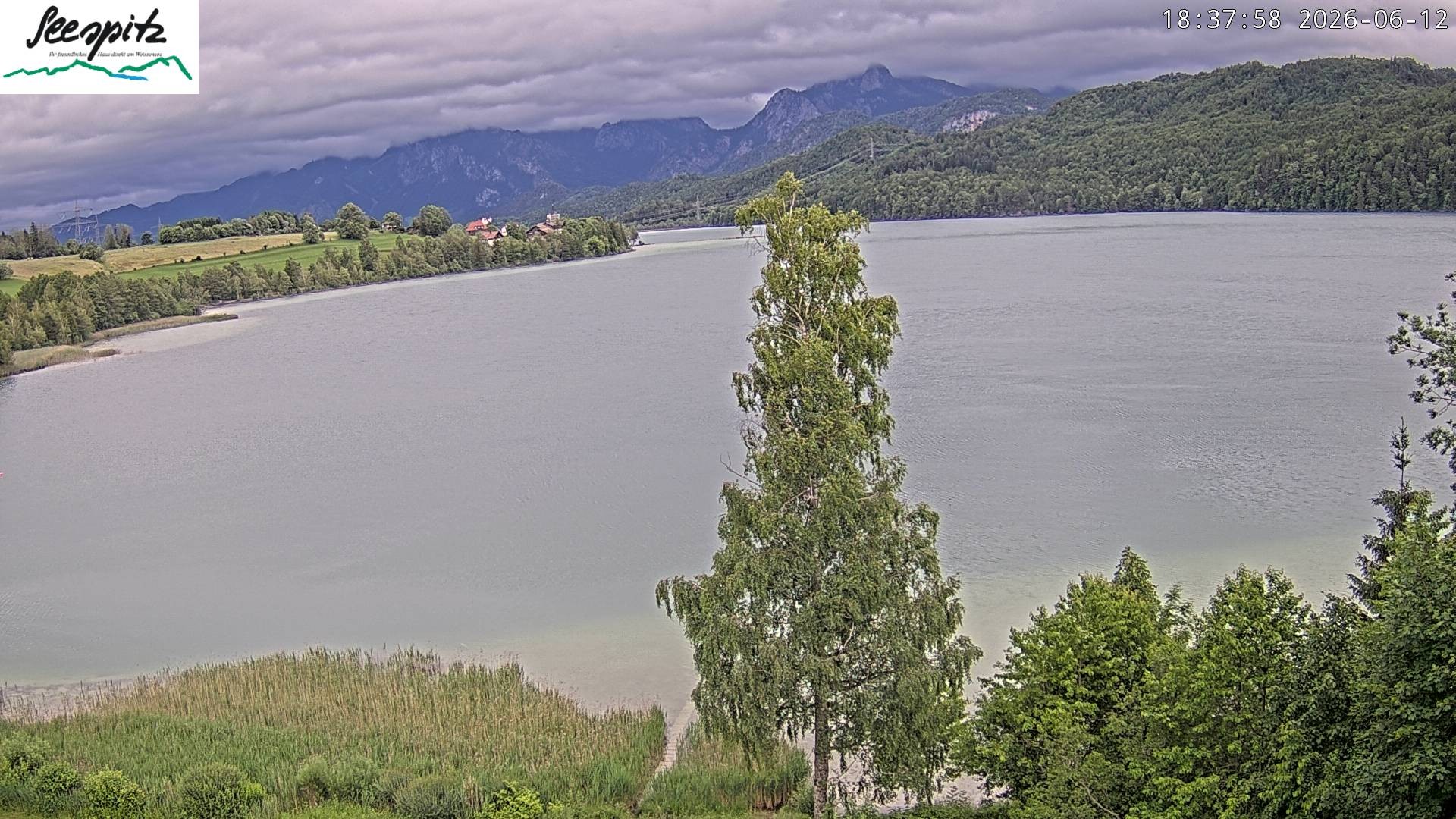 Archived image Webcam Weissensee near Füssen