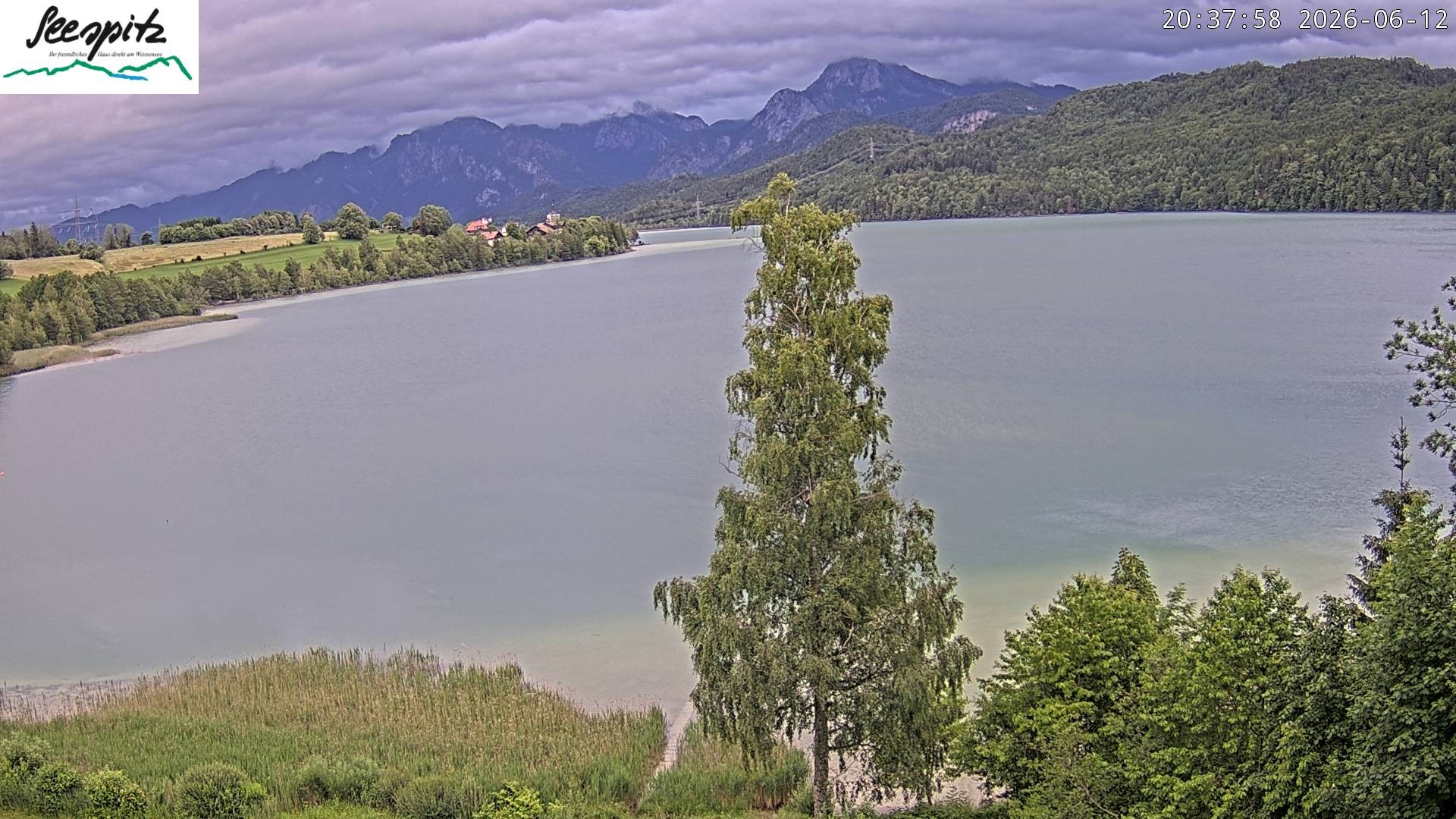 Archived image Webcam Weissensee near Füssen