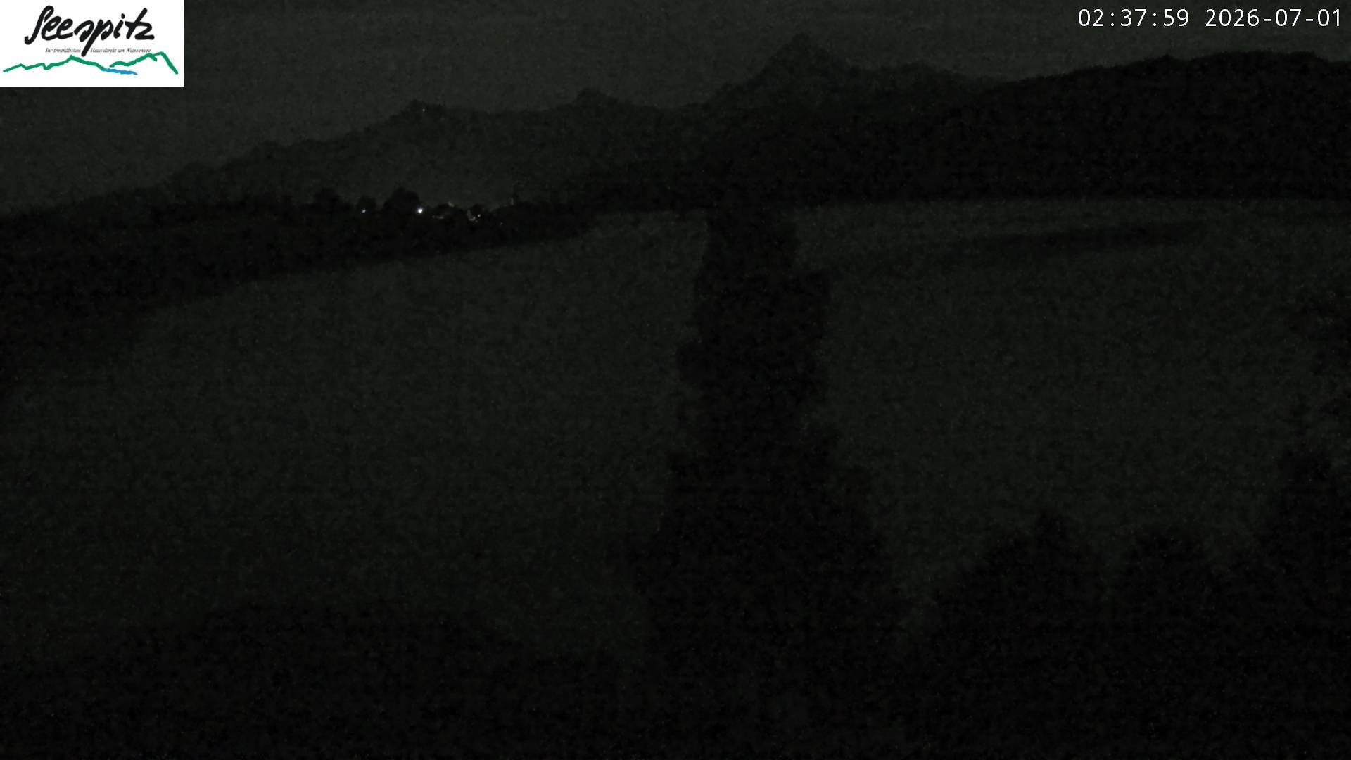 Archiv Foto Webcam Füssen: Blick auf den Weißensee vom Hotel Seespitz