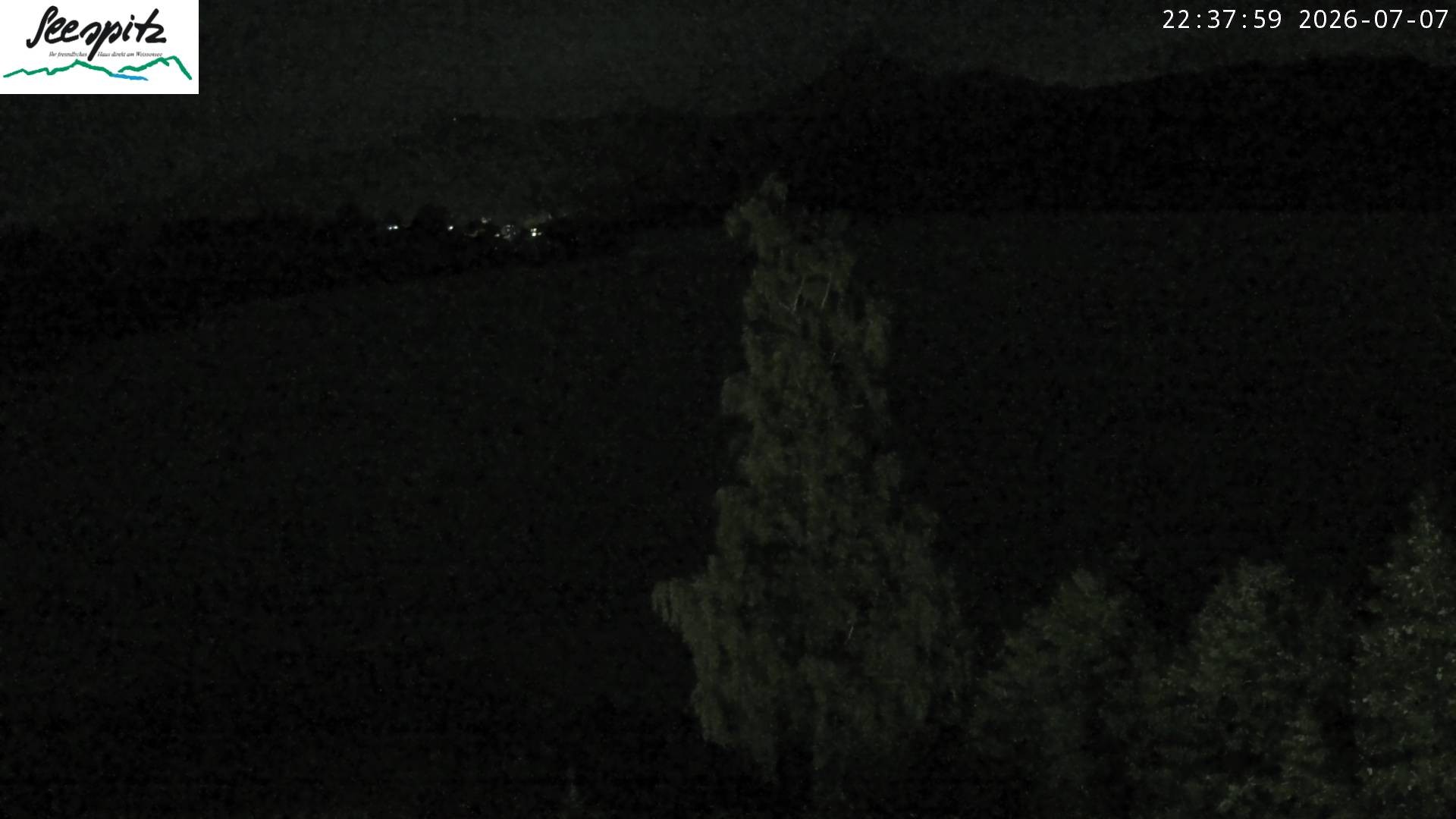 Archiv Foto Webcam Füssen: Blick auf den Weißensee vom Hotel Seespitz