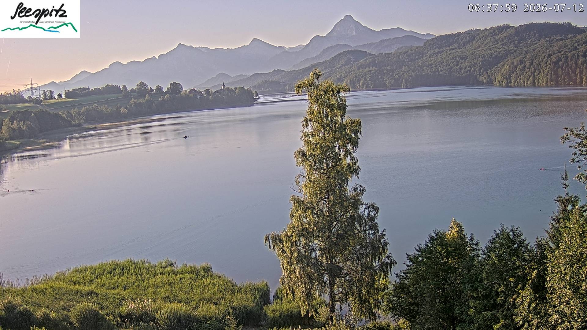 Archived image Webcam Weissensee near Füssen