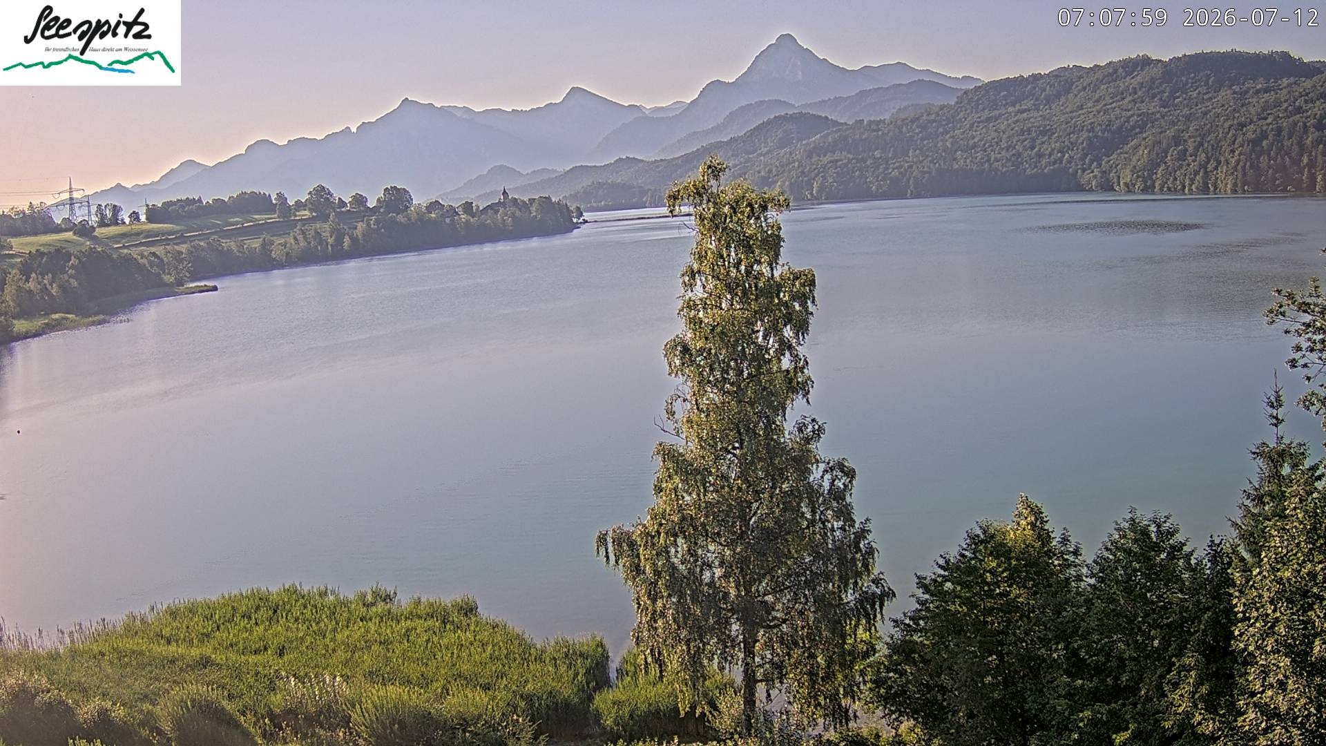 Archived image Webcam Weissensee near Füssen
