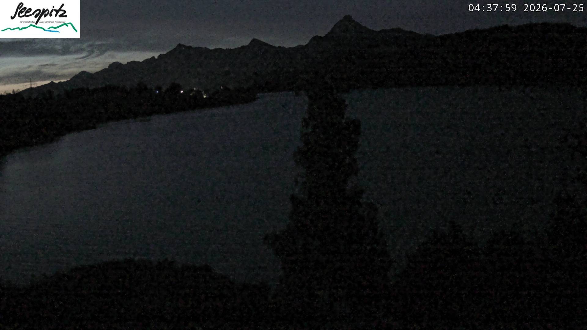 Archiv Foto Webcam Füssen: Blick auf den Weißensee vom Hotel Seespitz