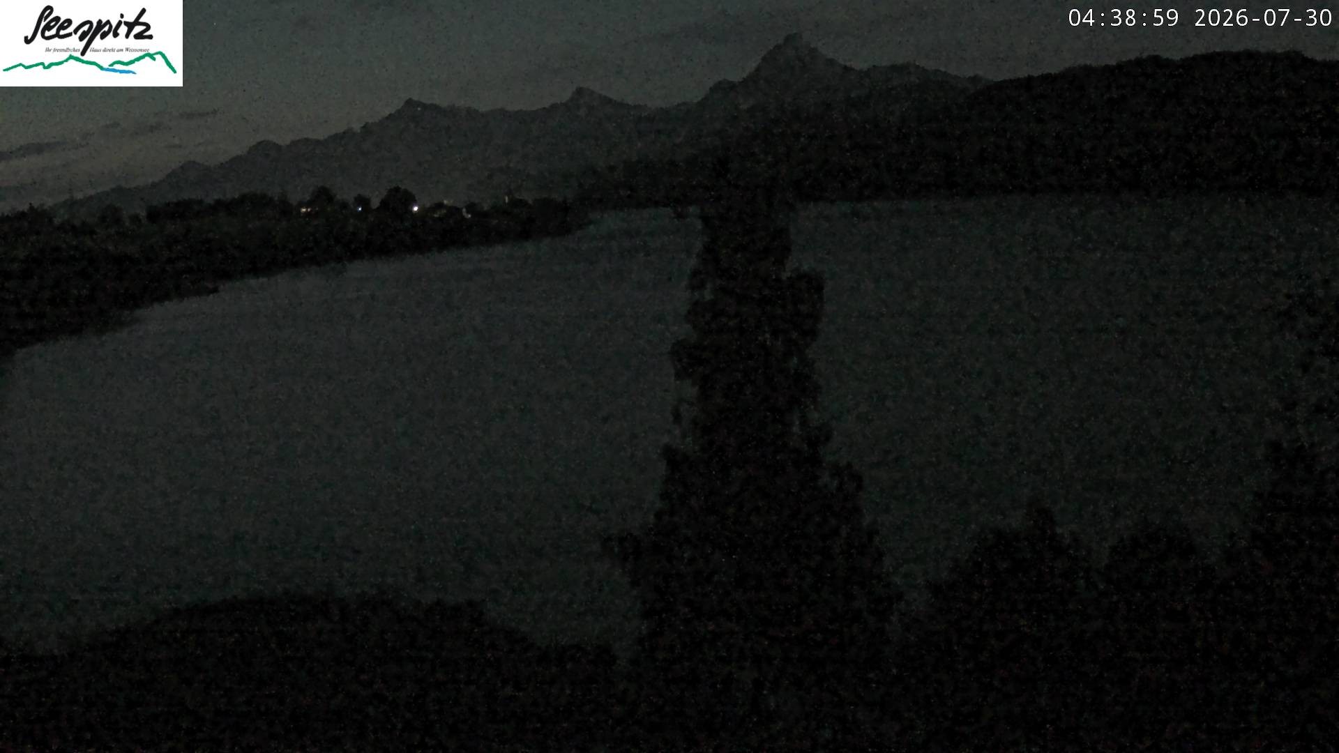 Archiv Foto Webcam Füssen: Blick auf den Weißensee vom Hotel Seespitz