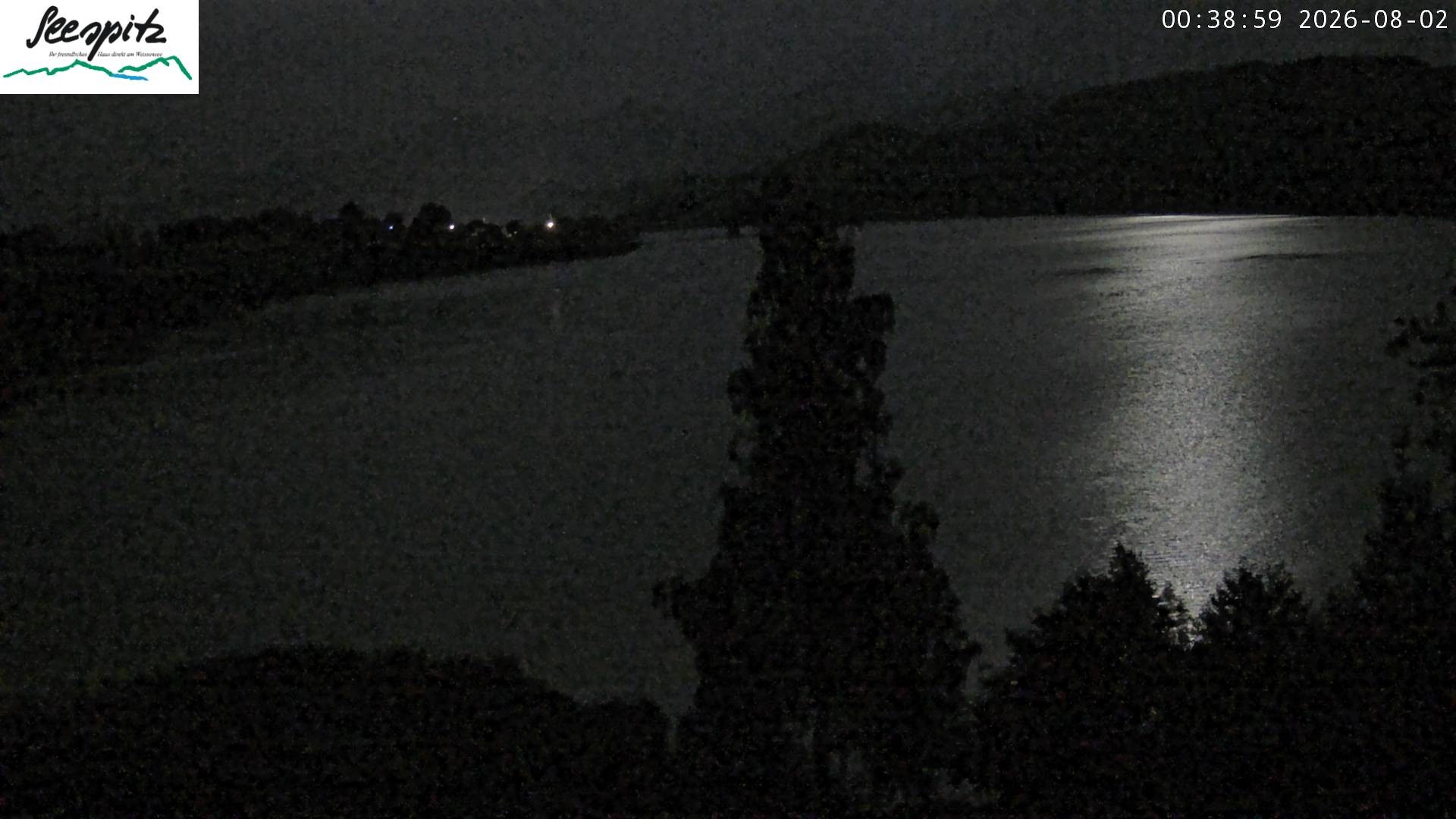 Archiv Foto Webcam Füssen: Blick auf den Weißensee vom Hotel Seespitz