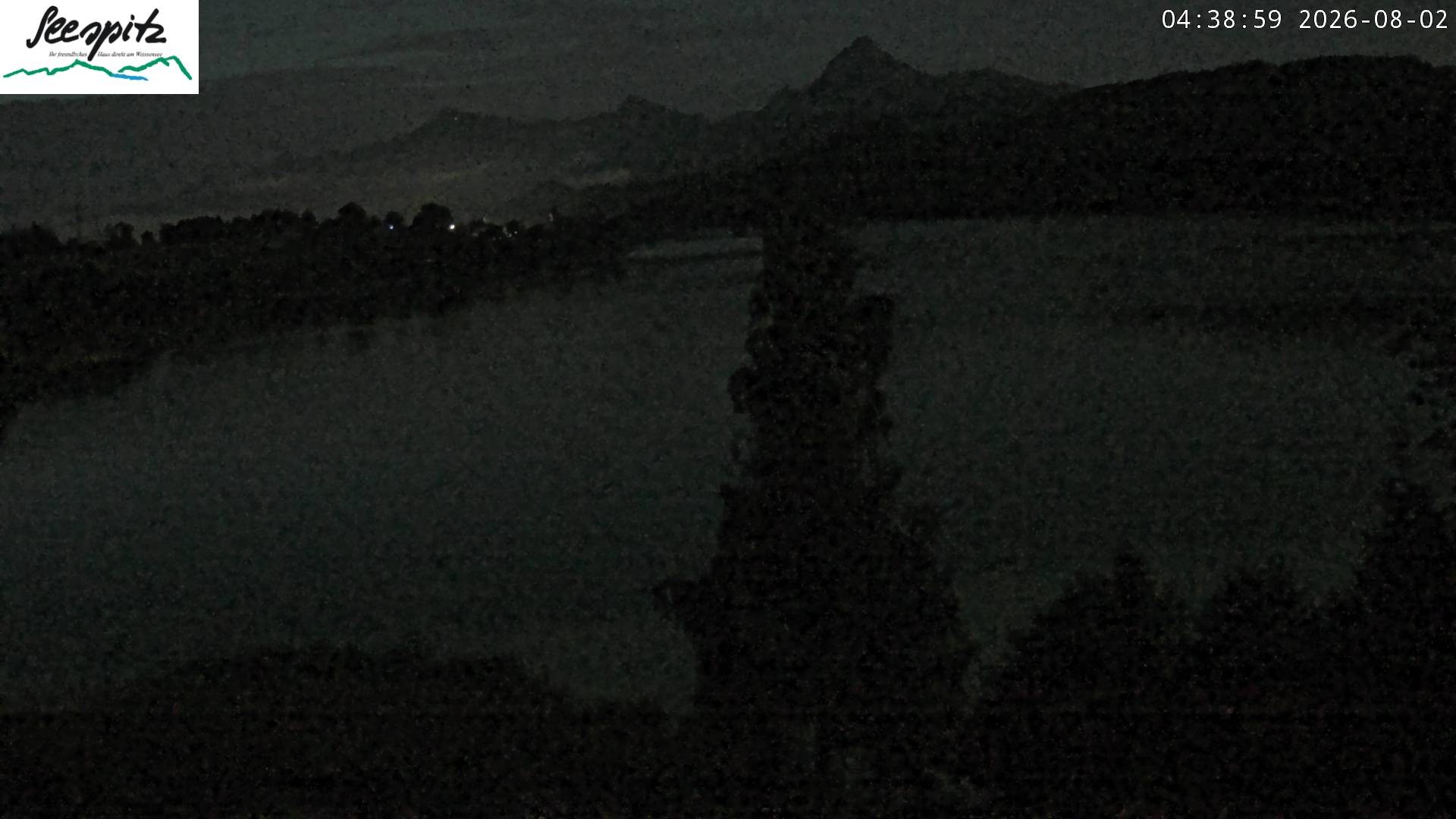 Archiv Foto Webcam Füssen: Blick auf den Weißensee vom Hotel Seespitz