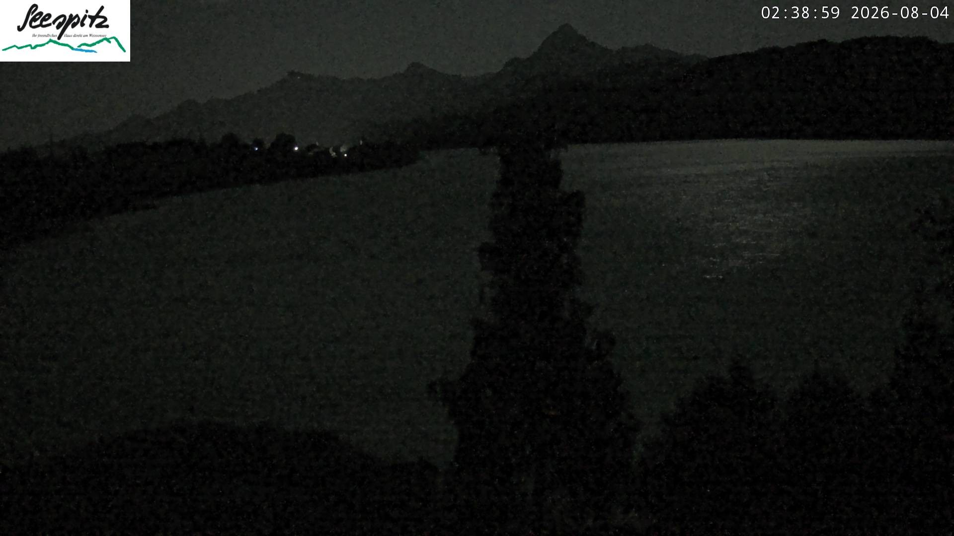 Archiv Foto Webcam Füssen: Blick auf den Weißensee vom Hotel Seespitz
