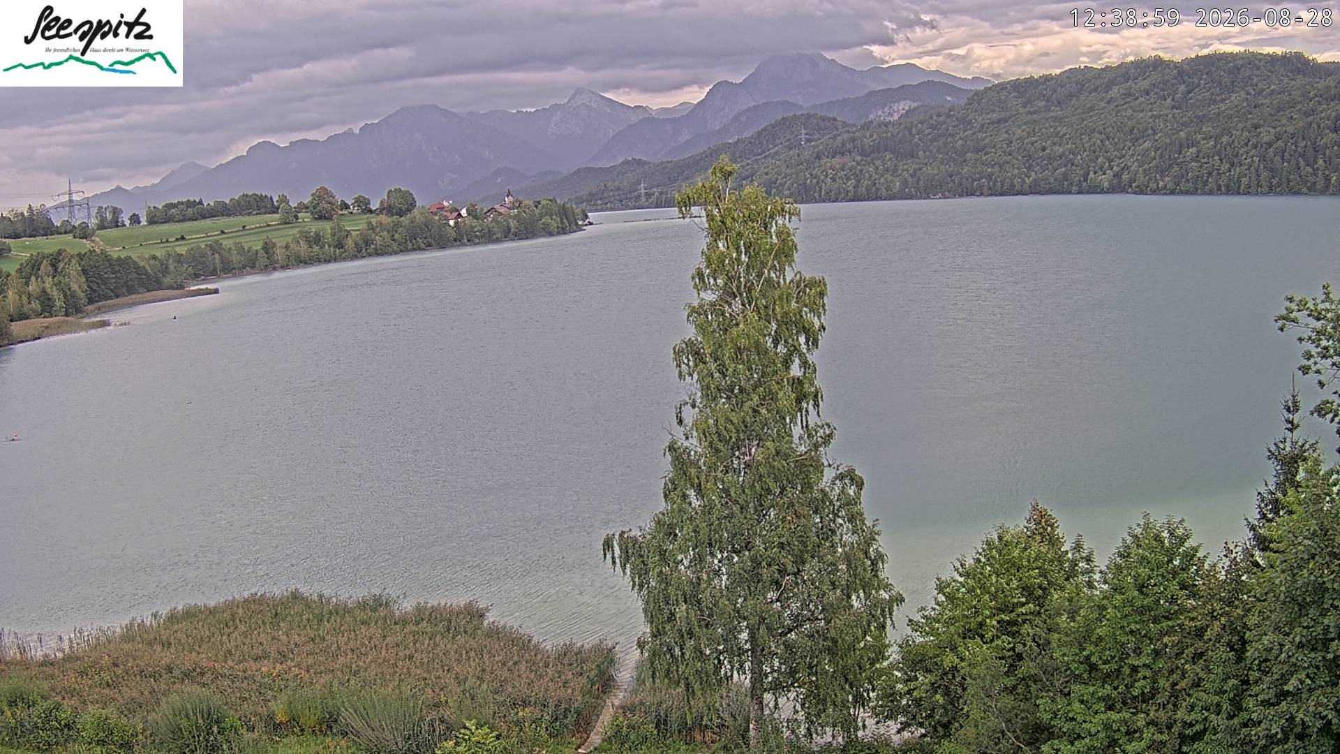 Archived image Webcam Weissensee near Füssen