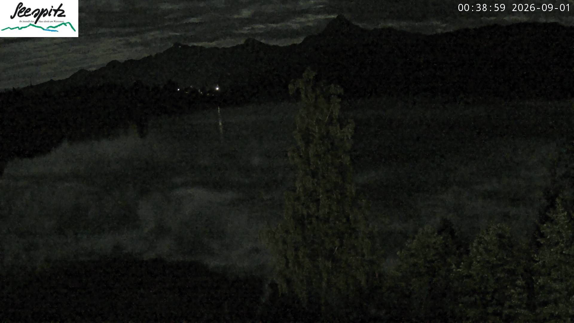 Archiv Foto Webcam Füssen: Blick auf den Weißensee vom Hotel Seespitz