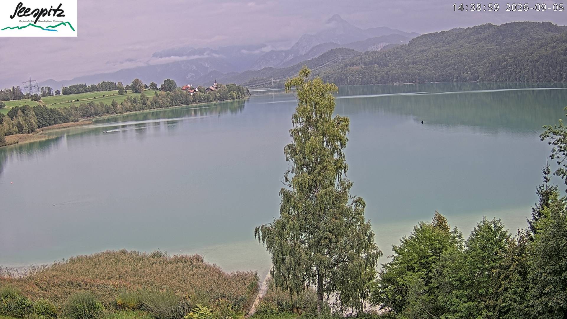 Archived image Webcam Weissensee near Füssen