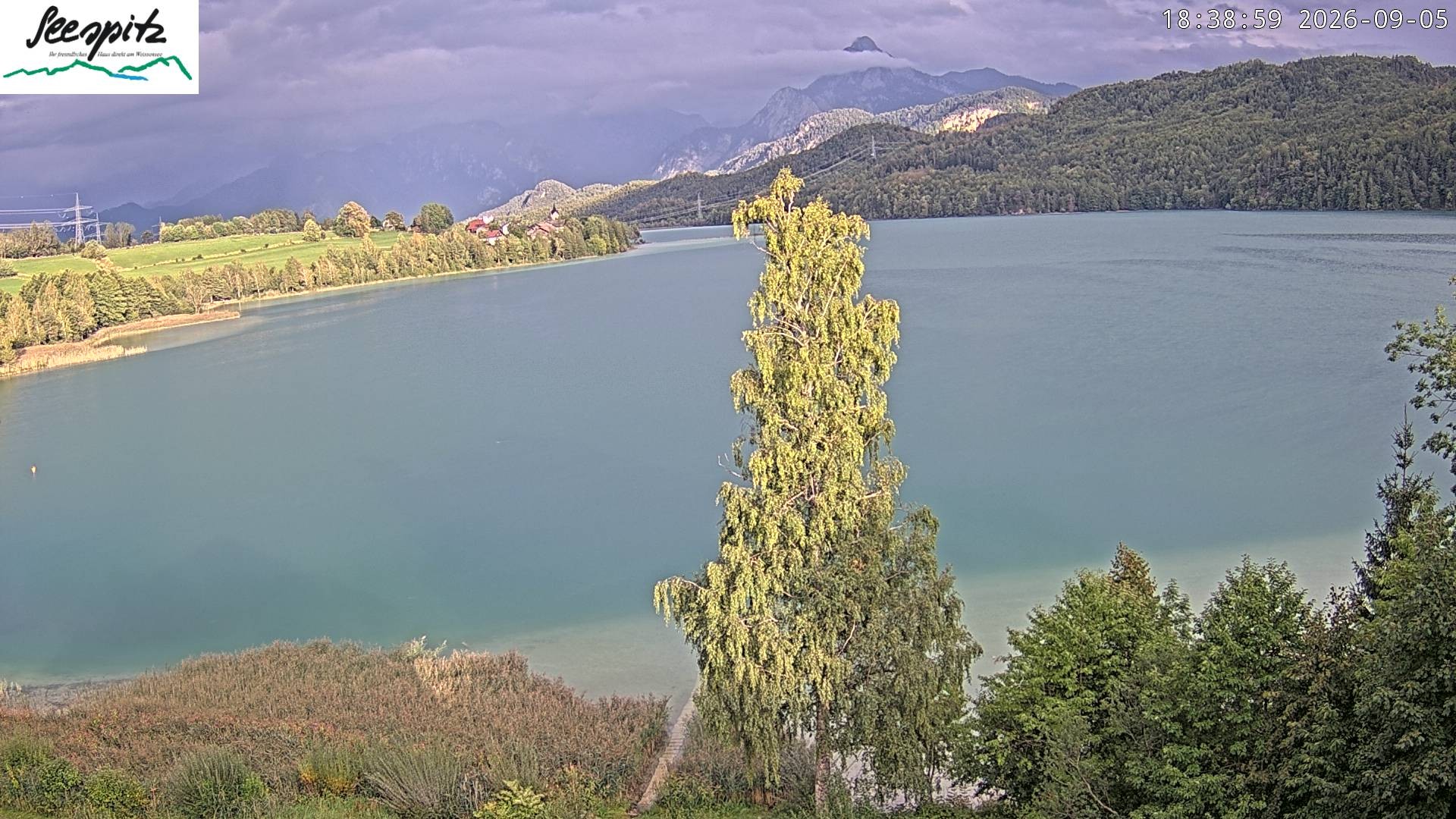 Archived image Webcam Weissensee near Füssen