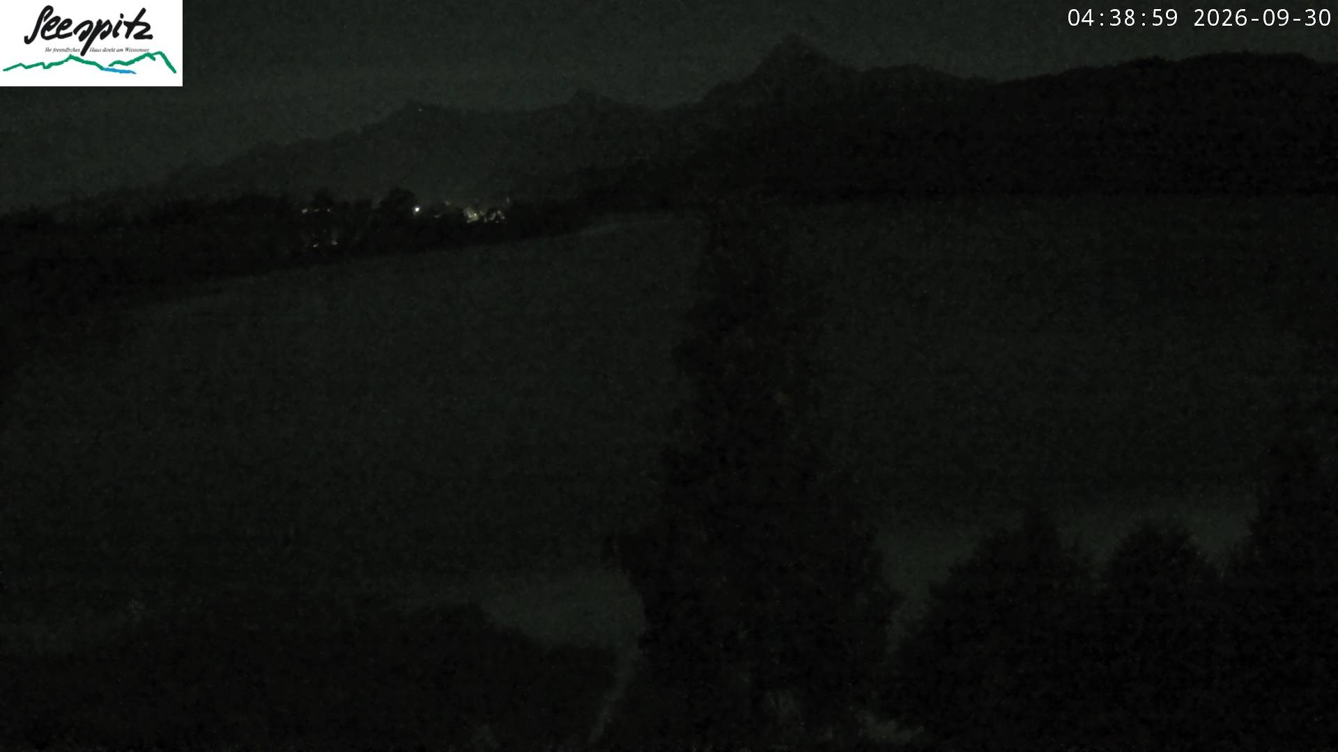 Archiv Foto Webcam Füssen: Blick auf den Weißensee vom Hotel Seespitz
