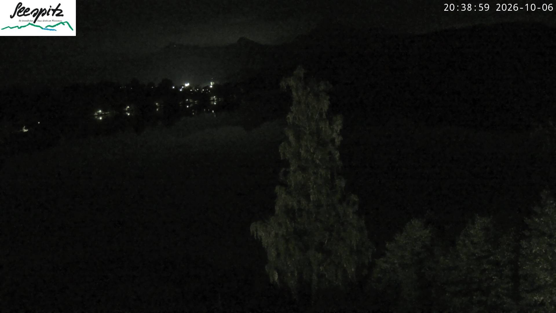 Archiv Foto Webcam Füssen: Blick auf den Weißensee vom Hotel Seespitz