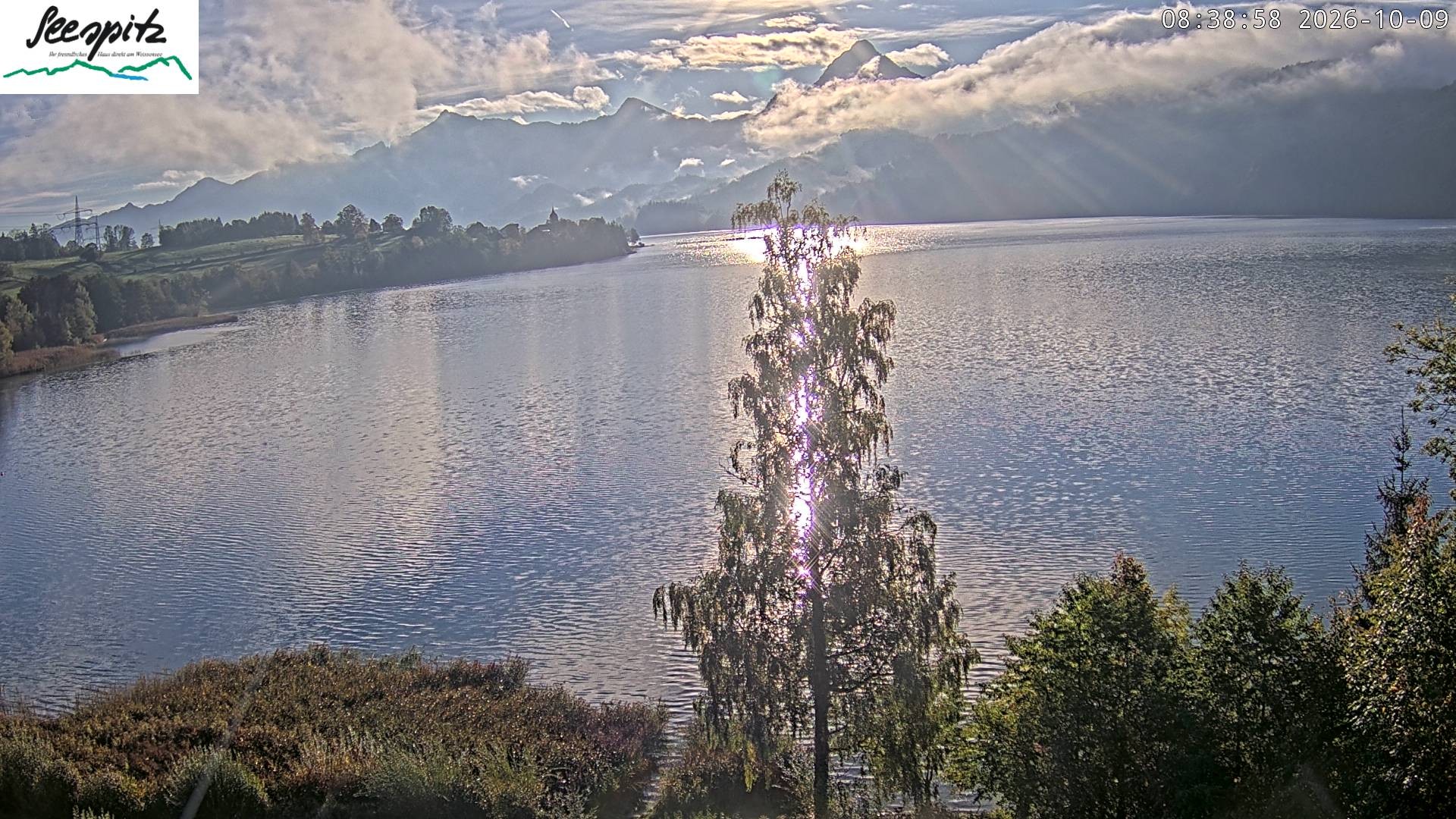Archived image Webcam Weissensee near Füssen