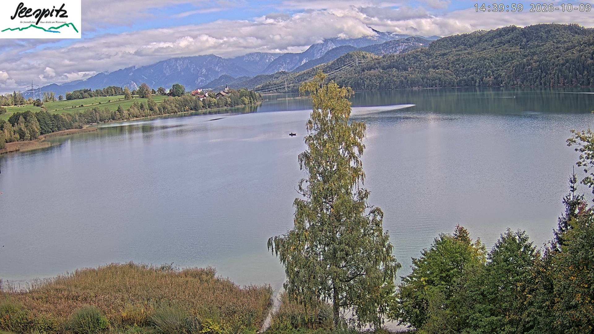 Archived image Webcam Weissensee near Füssen