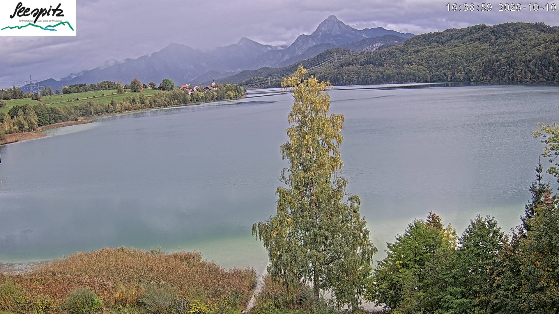 Archived image Webcam Weissensee near Füssen