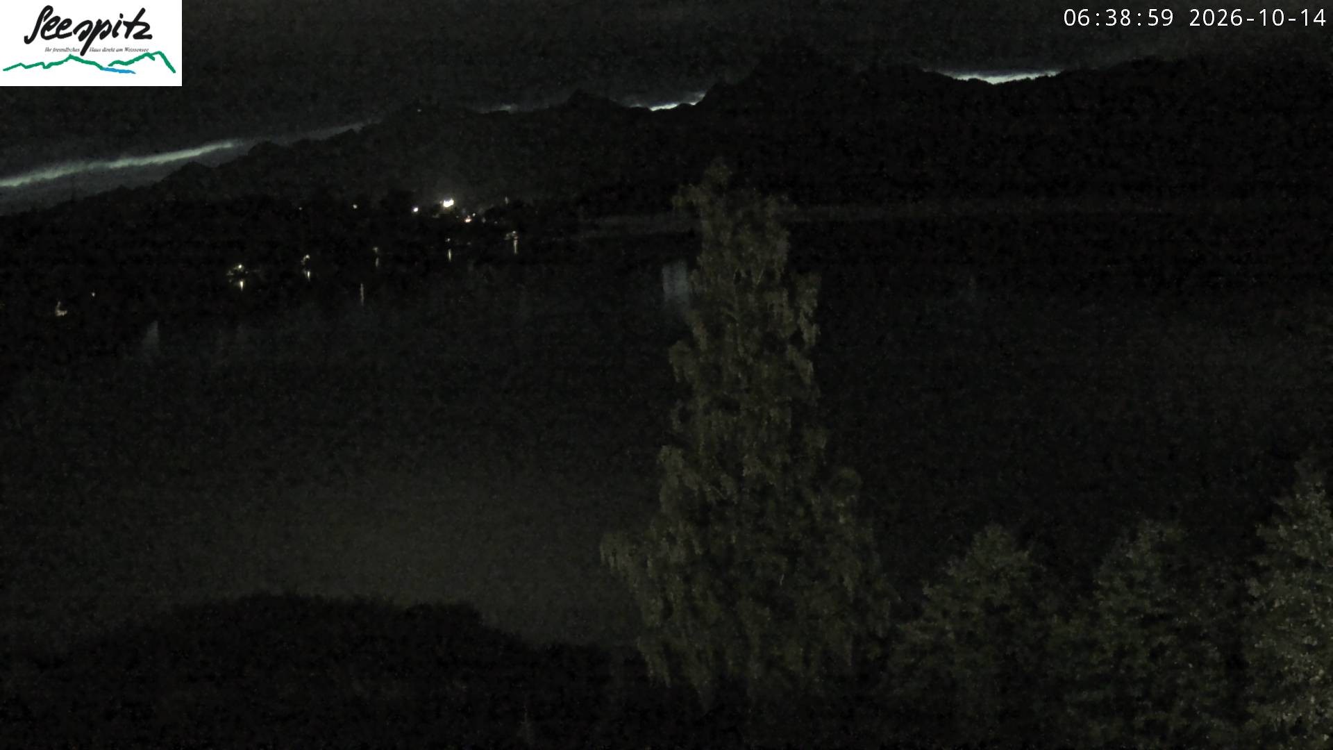 Archiv Foto Webcam Füssen: Blick auf den Weißensee vom Hotel Seespitz