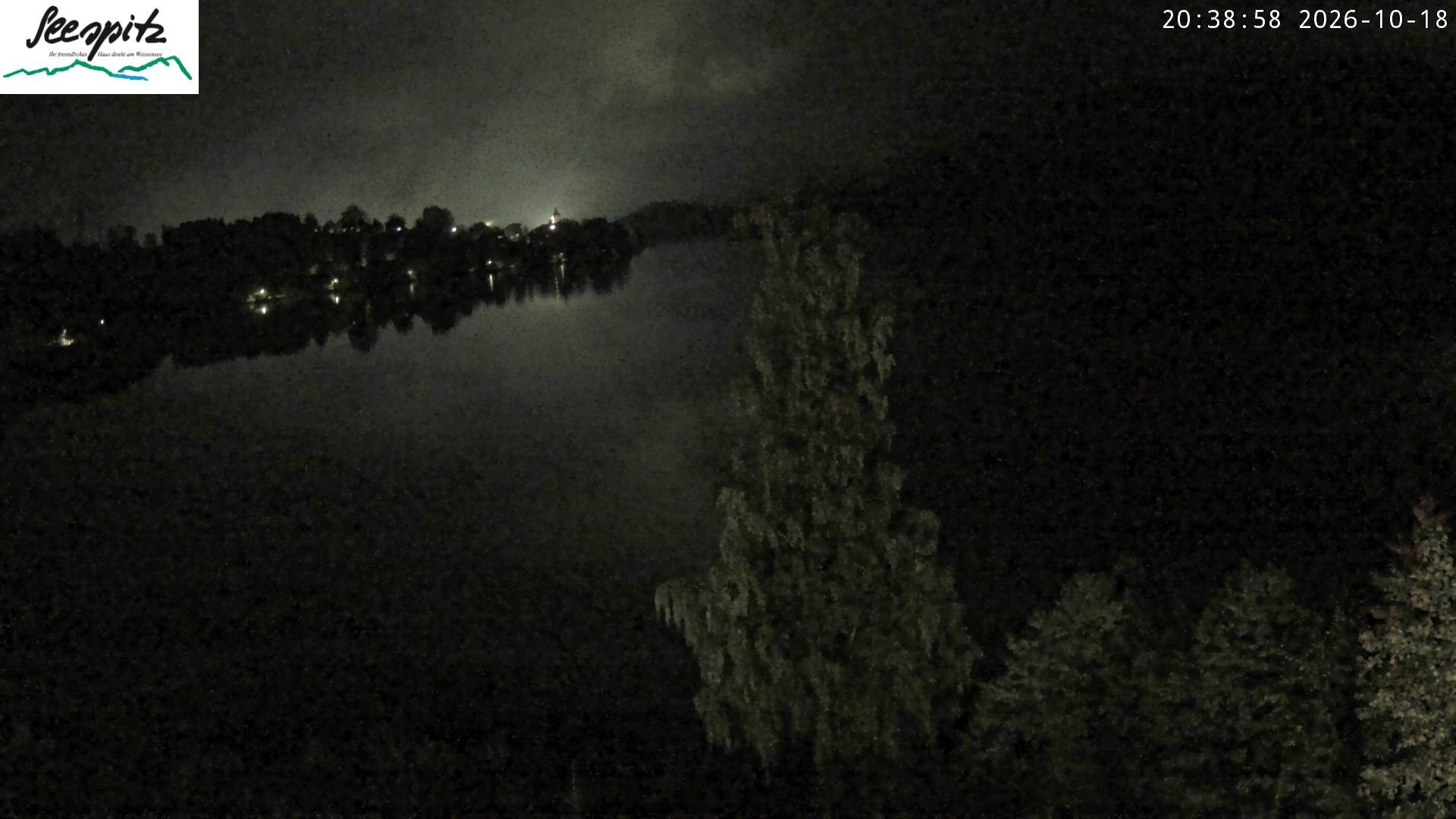 Archiv Foto Webcam Füssen: Blick auf den Weißensee vom Hotel Seespitz