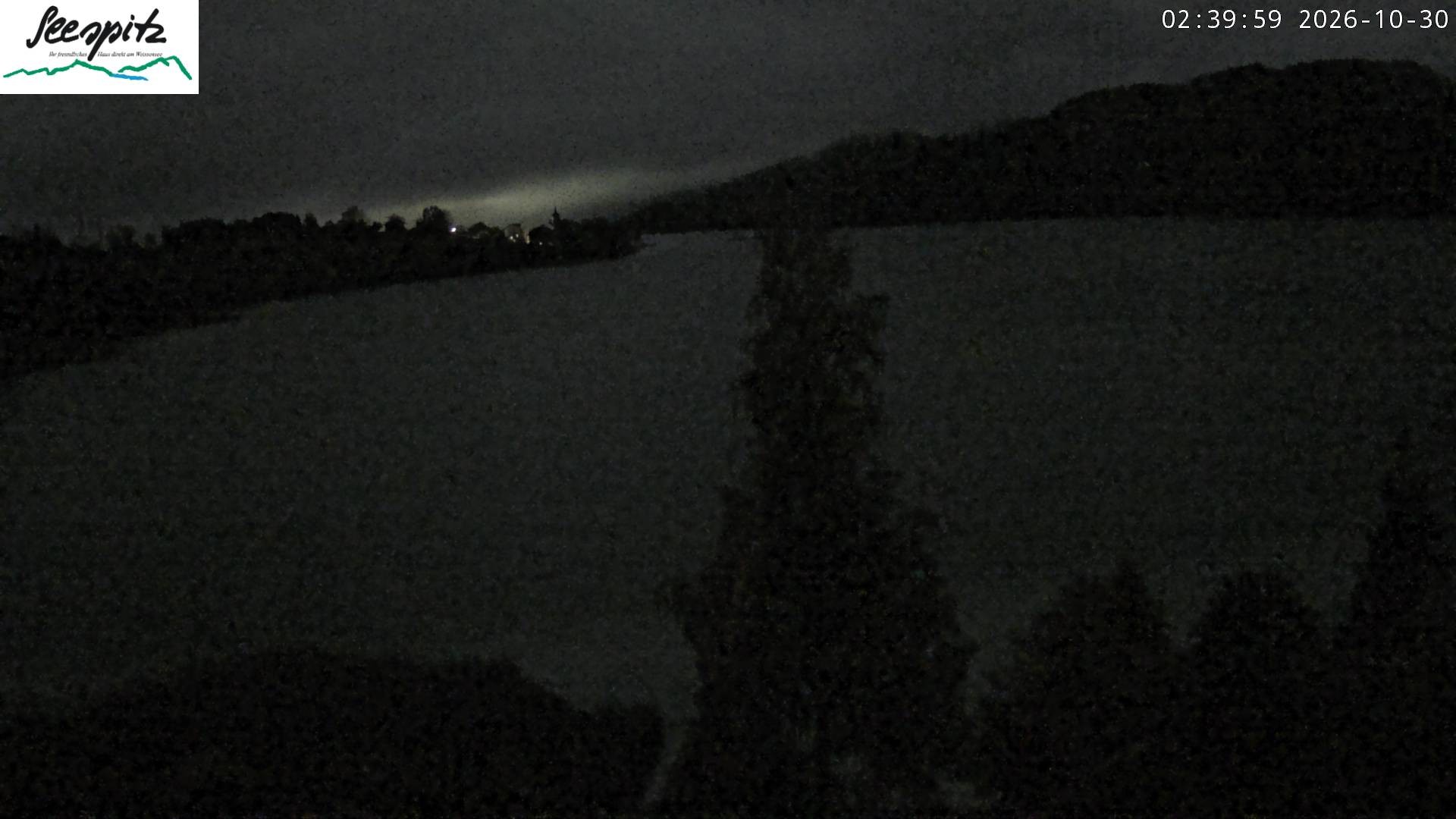 Archiv Foto Webcam Füssen: Blick auf den Weißensee vom Hotel Seespitz
