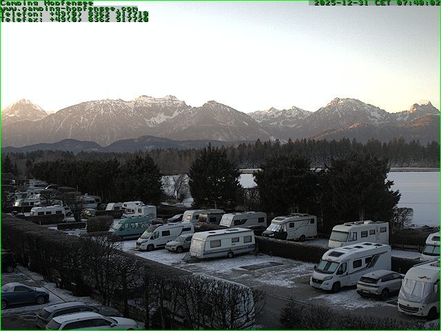 Archiv Foto Webcam Campingplatz am Hopfensee