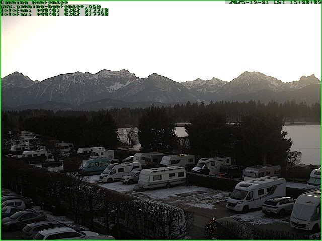 Archiv Foto Webcam Campingplatz am Hopfensee