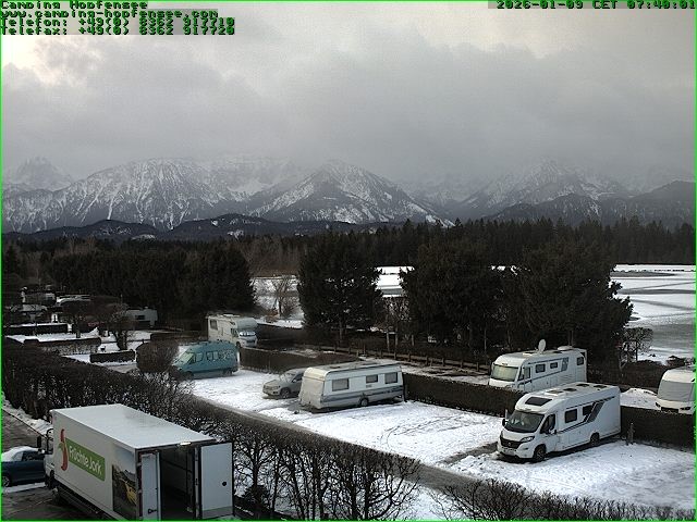 Archiv Foto Webcam Campingplatz am Hopfensee