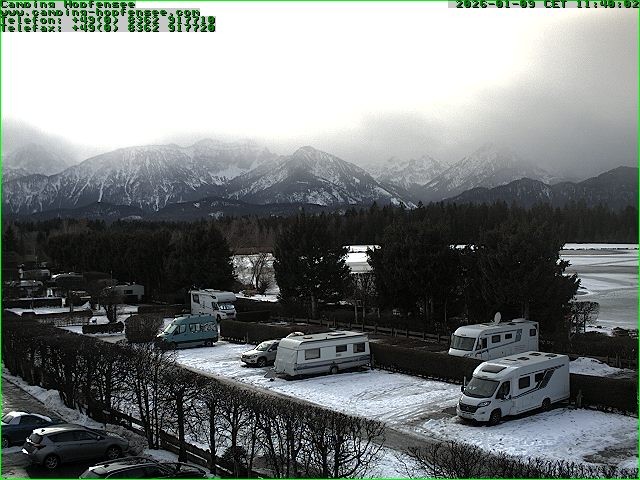 Archiv Foto Webcam Campingplatz am Hopfensee