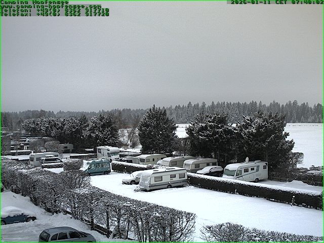 Archiv Foto Webcam Campingplatz am Hopfensee