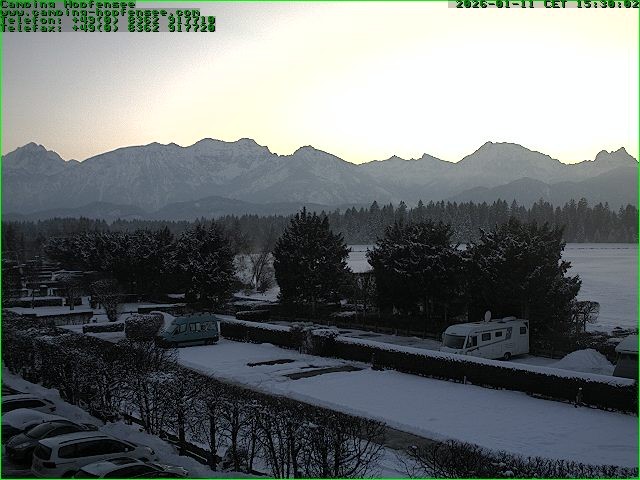 Archiv Foto Webcam Campingplatz am Hopfensee