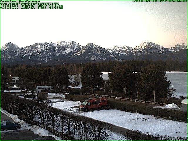 Archiv Foto Webcam Campingplatz am Hopfensee