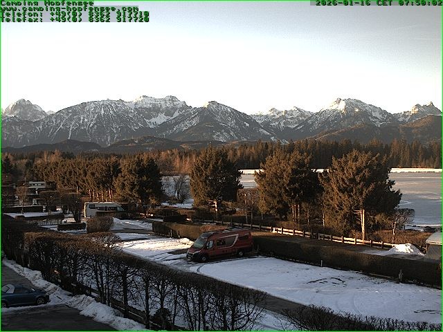Archiv Foto Webcam Campingplatz am Hopfensee