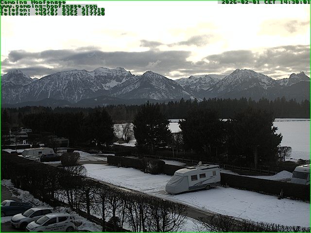 Archiv Foto Webcam Campingplatz am Hopfensee