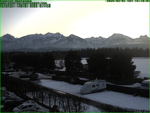 Archiv Foto Webcam Campingplatz am Hopfensee