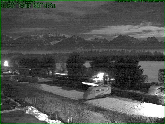 Archiv Foto Webcam Campingplatz am Hopfensee