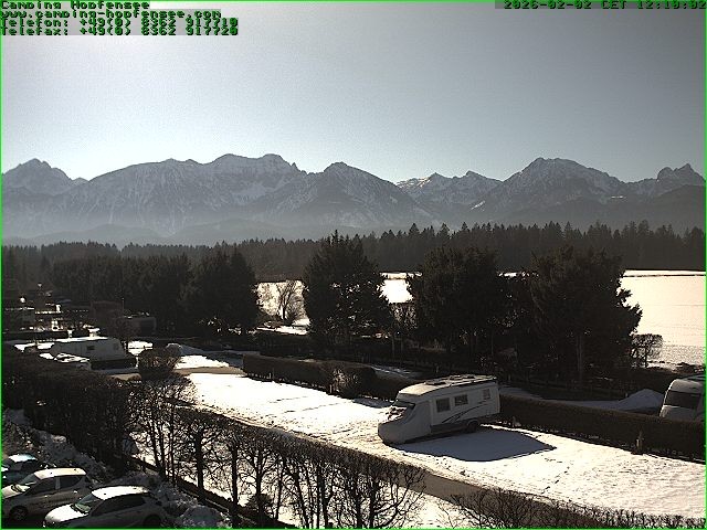 Archiv Foto Webcam Campingplatz am Hopfensee