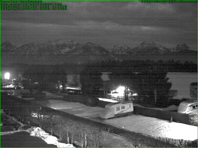 Archiv Foto Webcam Campingplatz am Hopfensee