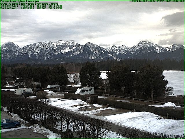 Archiv Foto Webcam Campingplatz am Hopfensee