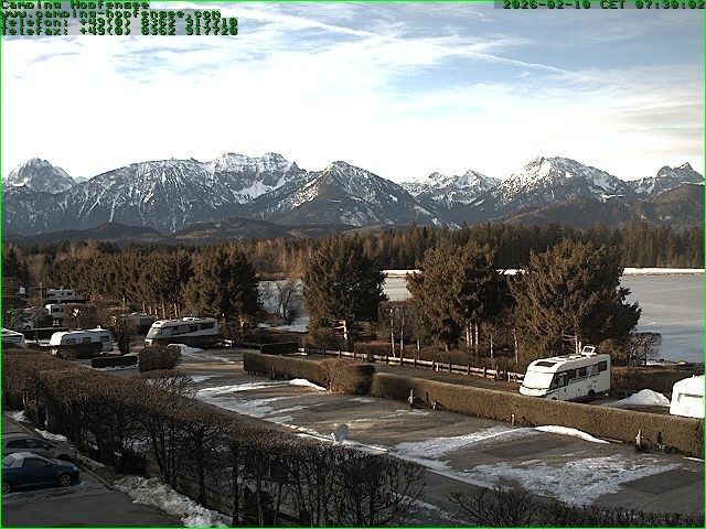 Archiv Foto Webcam Campingplatz am Hopfensee