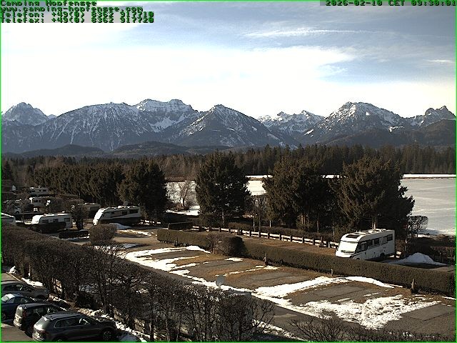 Archiv Foto Webcam Campingplatz am Hopfensee