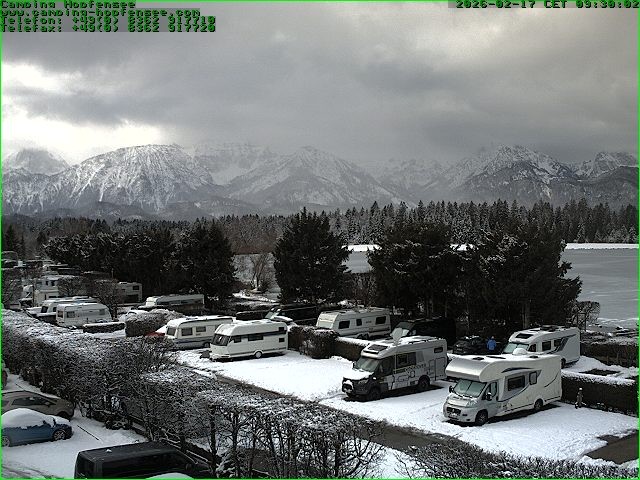 Archiv Foto Webcam Campingplatz am Hopfensee