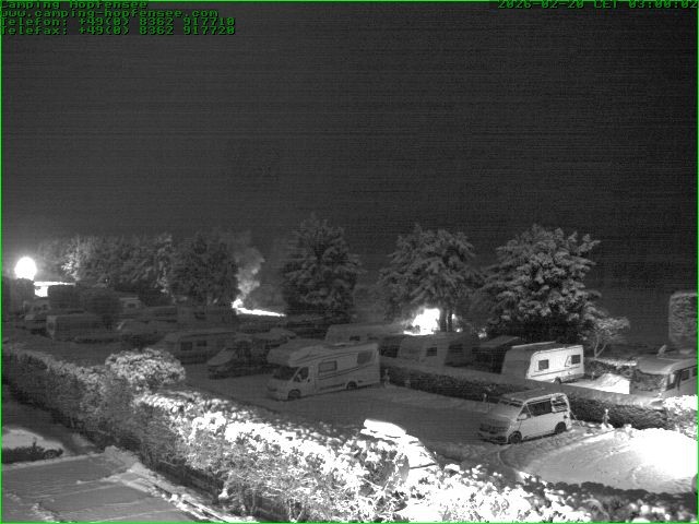 Archiv Foto Webcam Campingplatz am Hopfensee