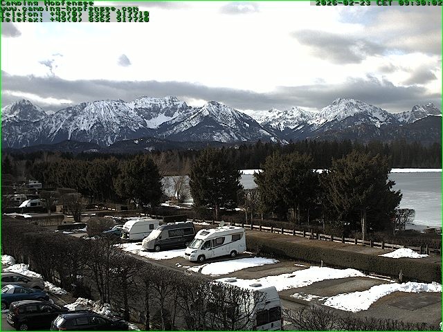 Archiv Foto Webcam Campingplatz am Hopfensee