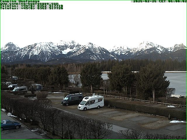 Archived image Webcam Camsite at Hopfensee