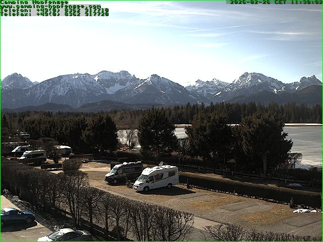 Archived image Webcam Camsite at Hopfensee
