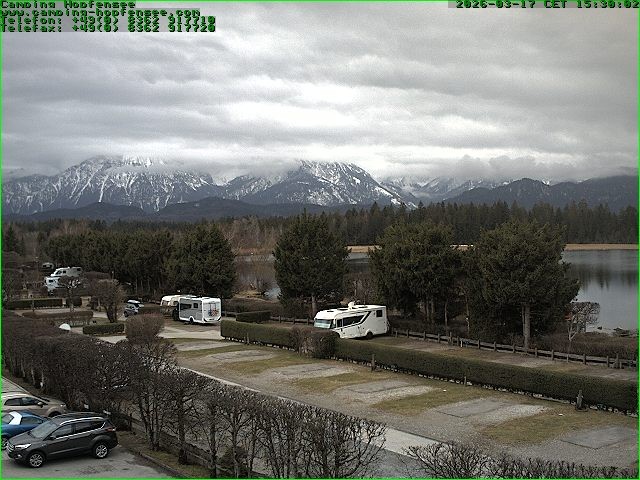 Archiv Foto Webcam Campingplatz am Hopfensee