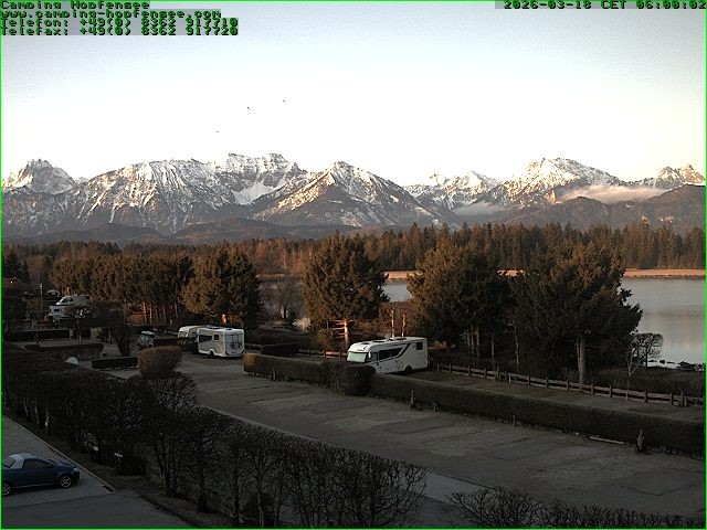 Archiv Foto Webcam Campingplatz am Hopfensee