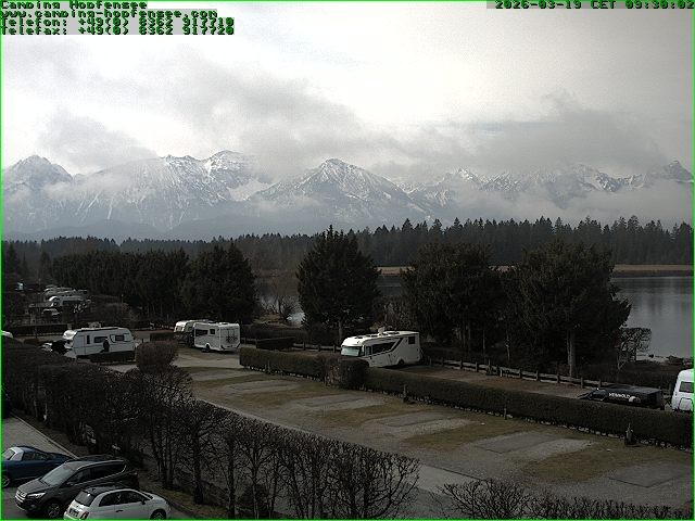Archived image Webcam Camsite at Hopfensee