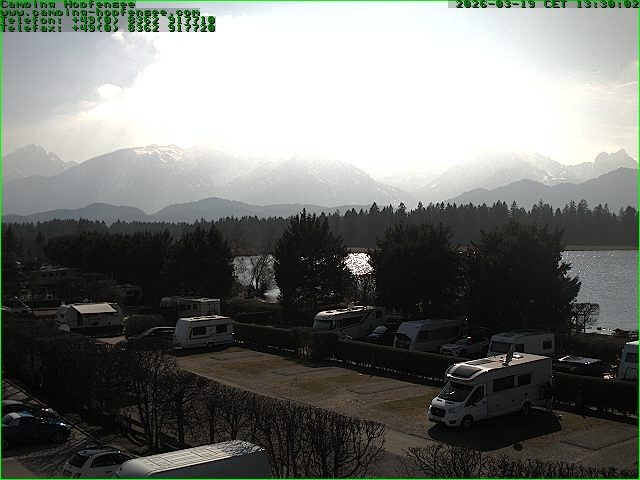 Archived image Webcam Camsite at Hopfensee
