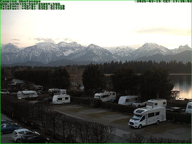 Archiv Foto Webcam Campingplatz am Hopfensee