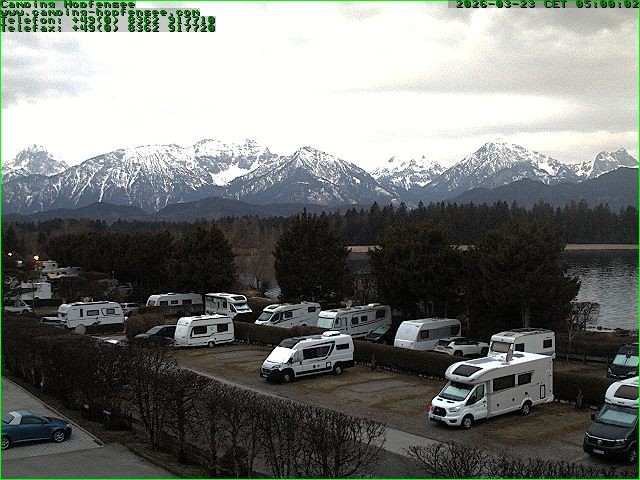 Archiv Foto Webcam Campingplatz am Hopfensee